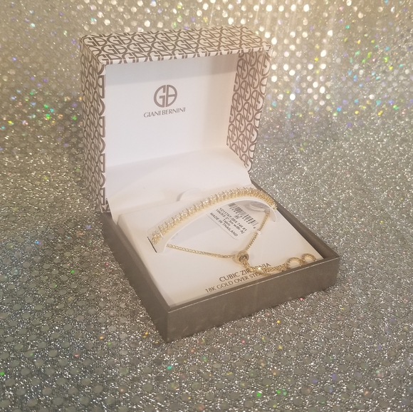 🗽Giani Bernini 18K Gold over Sterling Silver Bolo Braclet NWT from NYC Macy's - Picture 3 of 3